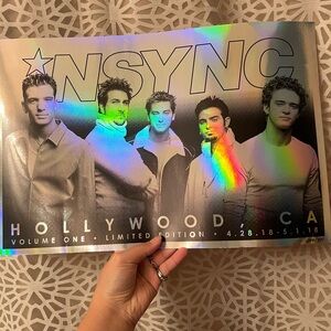 RARE Limited Edition NSync Holographic Poster Only 400 Made